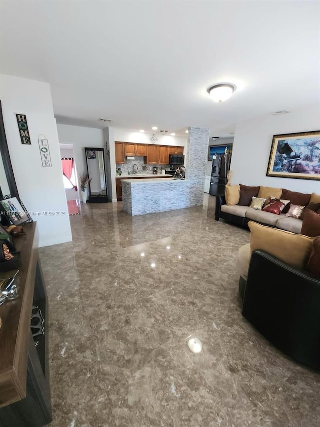 view of living room
