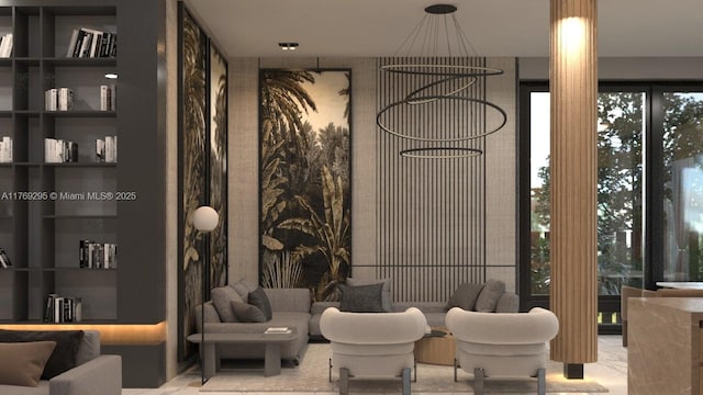 view of community lobby