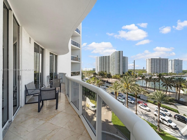 15901 Collins Ave Unit 405, Sunny Isles Beach, FL 33160 - balcony with a city view