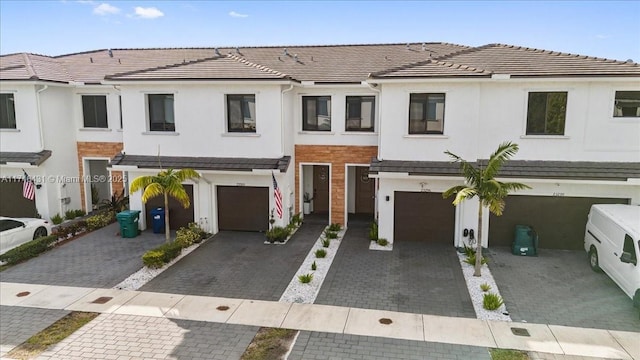 23300 SW 110th Ct, Homestead, FL 33032 - multi unit property featuring driveway, stucco siding, a garage, and a tile roof