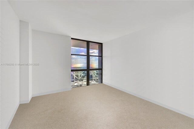 3031 N Ocean Blvd Unit 1804, Fort Lauderdale, FL 33308 - carpeted spare room with expansive windows and baseboards