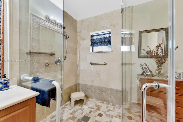 8914 SW 5th Ln, Miami, FL 33174 - full bath featuring vanity and a shower stall