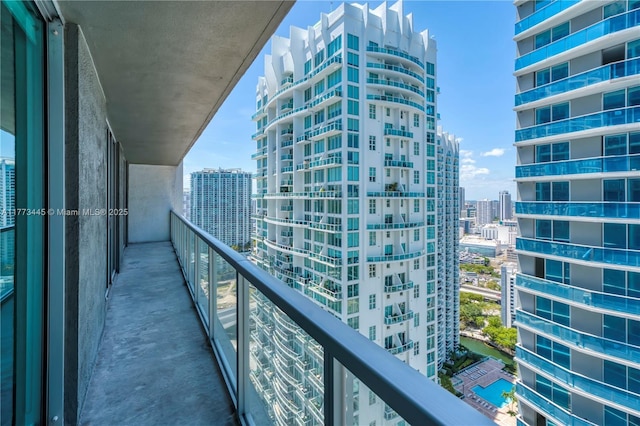 55 SE 6th St Unit 3503, Miami, FL 33131 - balcony with a view of city