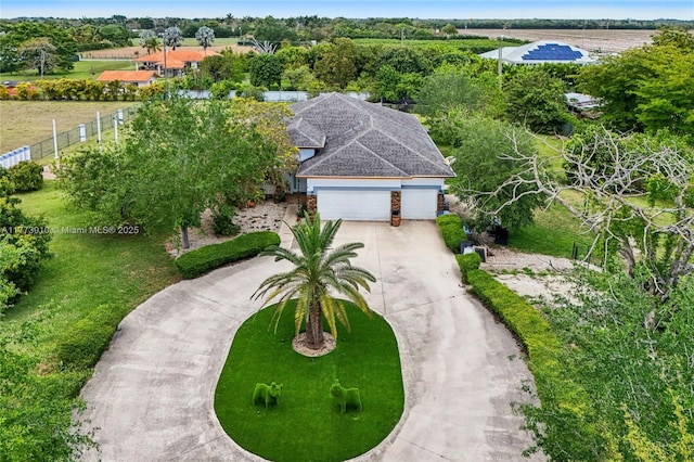 aerial view