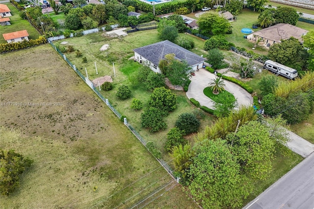 drone / aerial view
