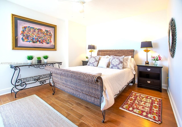 1850 S Ocean Dr Unit 1004, Hallandale Beach, FL 33009 - bedroom with baseboards and wood finished floors