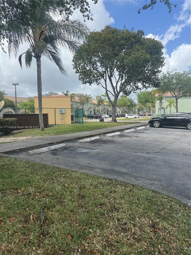 view of road