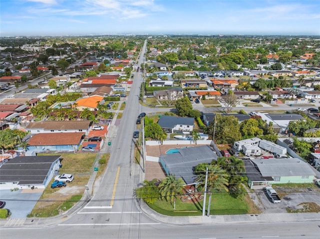 birds eye view of property featuring a residential view
