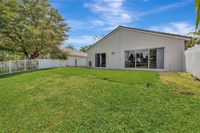 16249 NW 24th St, Pembroke Pines, FL 33028 - back of house featuring stucco siding and a fenced backyard