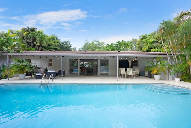 1523 Blue Rd, Coral Gables, FL 33146 - outdoor pool featuring a patio
