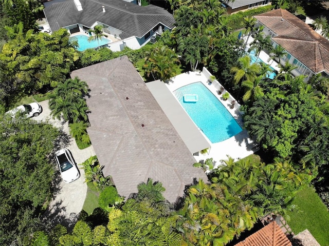 1523 Blue Rd, Coral Gables, FL 33146 - view of subject property featuring a pool