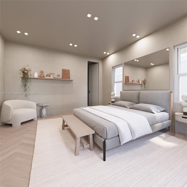 915 Palermo Ave Unit 1, Coral Gables, FL 33134 - bedroom featuring recessed lighting