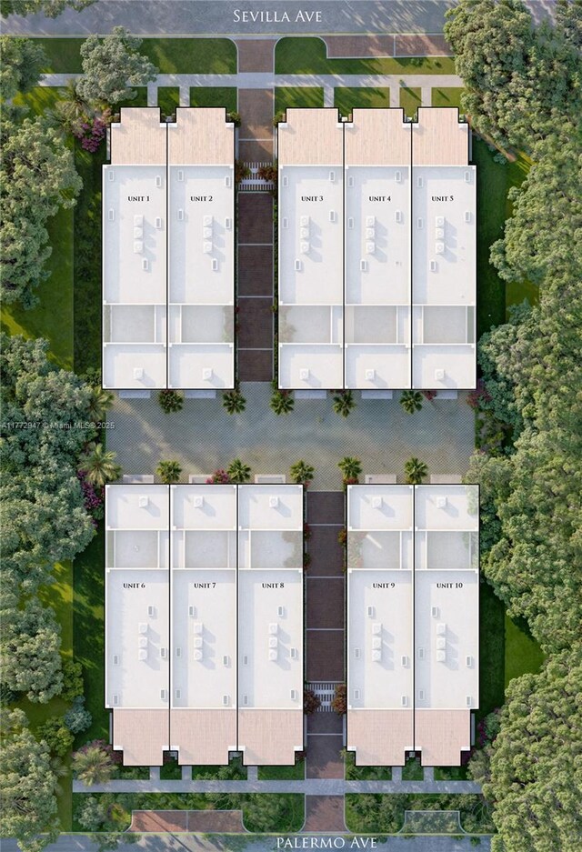915 Palermo Ave Unit 1, Coral Gables, FL 33134 - aerial view
