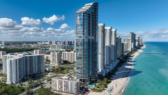 15701 Collins Ave Unit 1004, Sunny Isles Beach, FL 33160 - view of urban area with expansive coastline