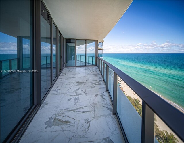 15701 Collins Ave Unit 1004, Sunny Isles Beach, FL 33160 - balcony with a water view
