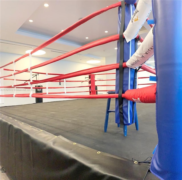 851 NE 1st Ave Unit 3905, Miami, FL 33132 - game room featuring recessed lighting