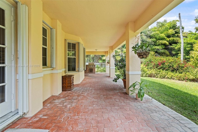 view of patio