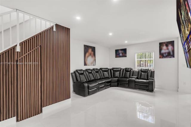 8775 Park Blvd Unit 111, Miami, FL 33172 - tiled living room with recessed lighting