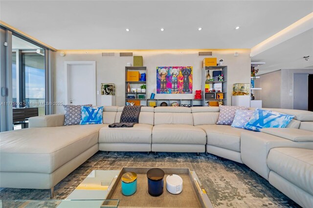 view of living room