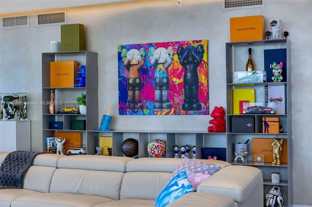 view of living area