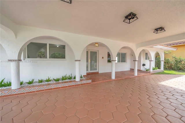 view of patio / terrace with french doors