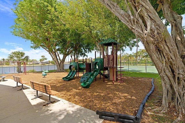 10766 Crescendo Cir, Boca Raton, FL 33498 - community playground featuring fence