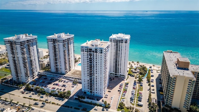 2301 S Ocean Dr Unit 1107, Hollywood, FL 33019 - drone / aerial view with a city view and a water view