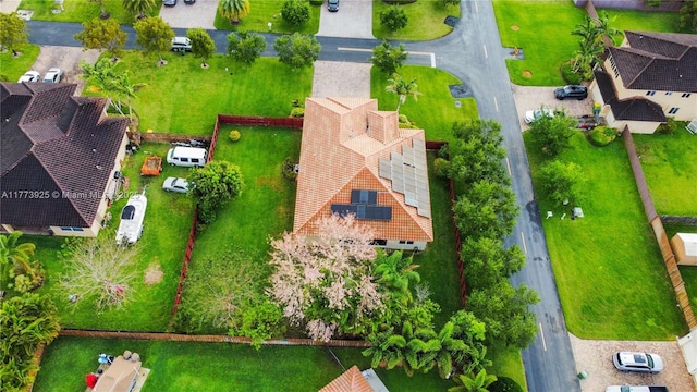 aerial view