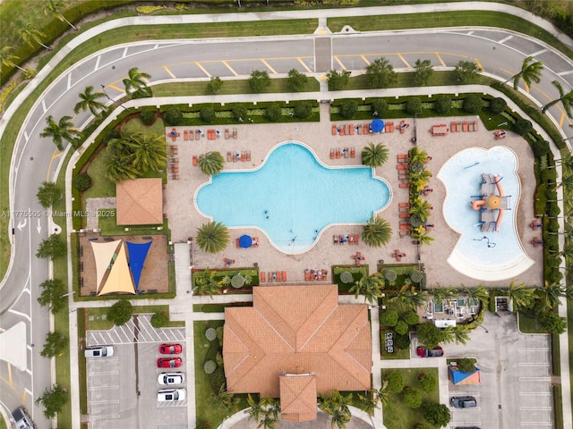 drone / aerial view