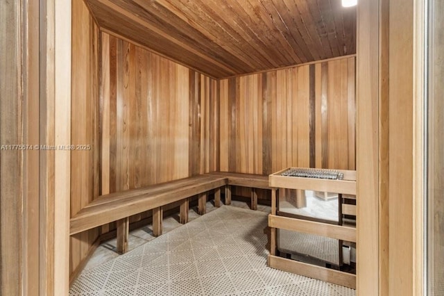 view of sauna / steam room