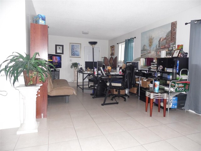 3491 Palm Ave, Hialeah, FL 33012 - home office featuring tile patterned flooring