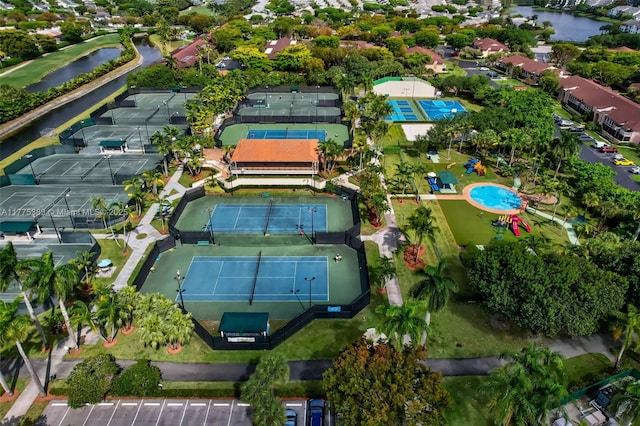 9805 NW 52nd St Unit 306, Doral, FL 33178 - bird's eye view featuring a water view