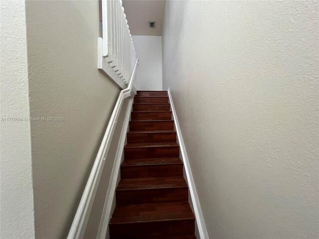 100 SW 15th Ave, Homestead, FL 33030 - stairs featuring wood finished floors