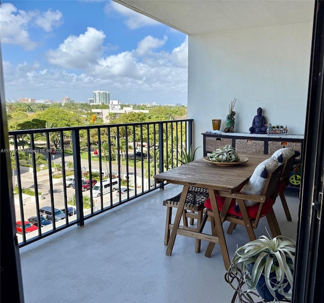 1901 Brickell Ave Unit B804, Miami, FL 33129 - balcony featuring a city view