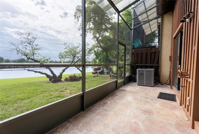 4291 S Pine Island Rd, Davie, FL 33328 - view of unfurnished sunroom