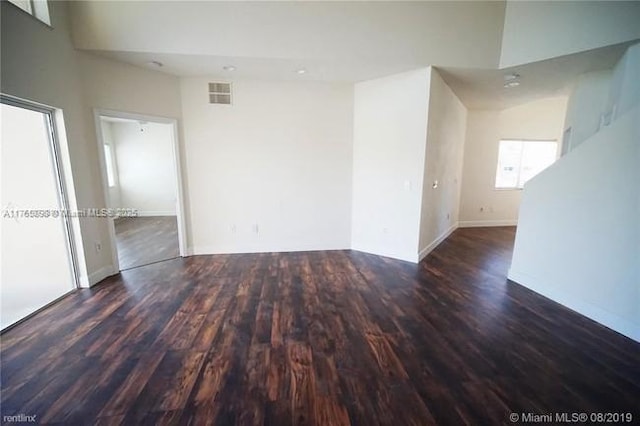 16339 Malibu Dr Unit 22, Weston, FL 33326 - empty room with visible vents and wood finished floors