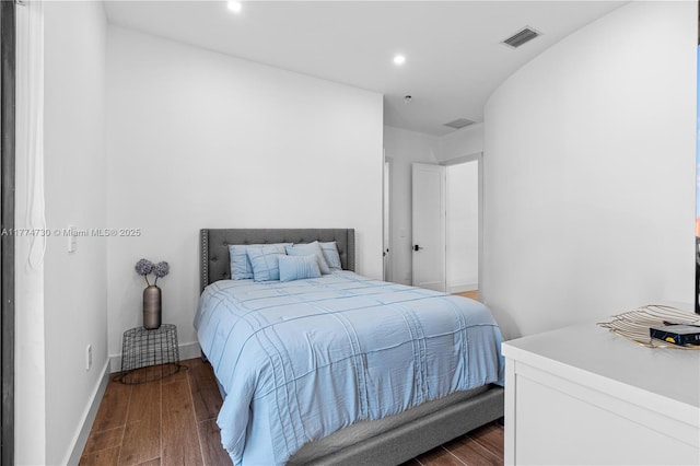 7767 SW 188th St, Cutler Bay, FL 33157 - bedroom with recessed lighting, wood finished floors, and baseboards