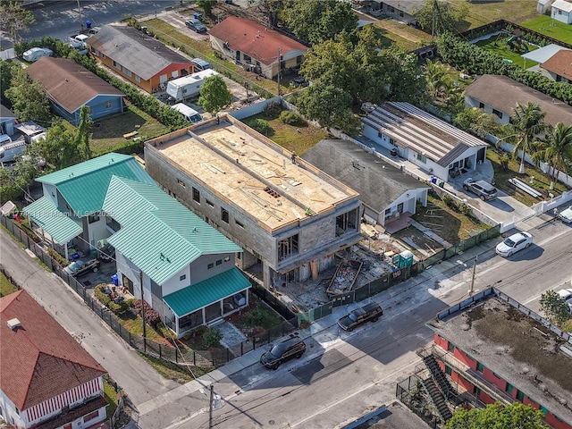 drone / aerial view featuring a residential view