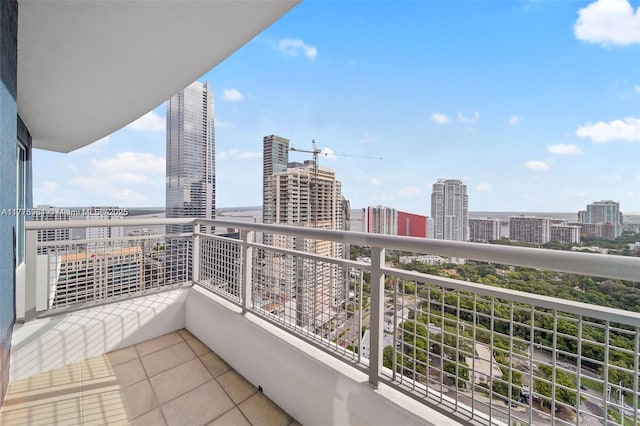 60 SW 13th St Unit 2600, Miami, FL 33130 - balcony featuring a city view