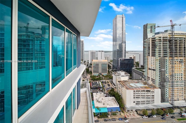 60 SW 13th St Unit 2600, Miami, FL 33130 - balcony featuring a view of city
