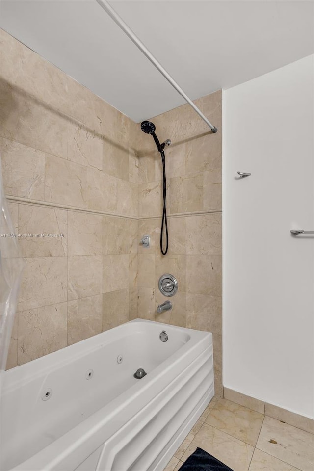 1 Glen Royal Pkwy Unit 1207, Miami, FL 33125 - full bathroom featuring baseboards and a combined bath / shower with jetted tub
