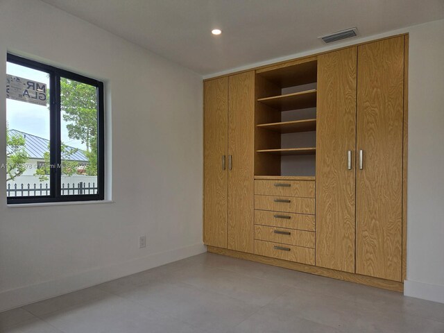 5152 SW 6th, Miami, FL 33134 - unfurnished bedroom featuring baseboards and recessed lighting
