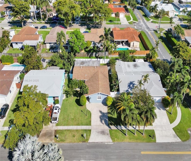 217 SE 5th St, Dania Beach, FL 33004 - aerial view of property and surrounding area with nearby suburban area