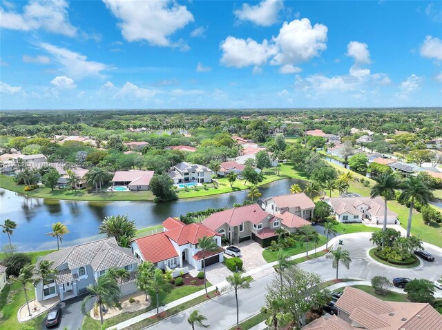 1055 San, Luis Rey, Weston, FL 33326 - aerial view of residential area featuring a nearby body of water