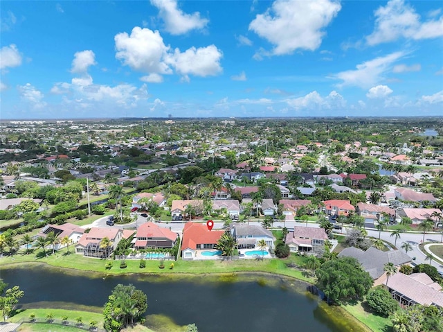 1055 San, Luis Rey, Weston, FL 33326 - aerial perspective of suburban area featuring a nearby body of water
