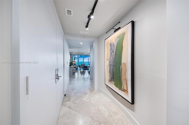 1331 Brickell Bay Dr Unit 3305, Miami, FL 33131 - hall featuring baseboards