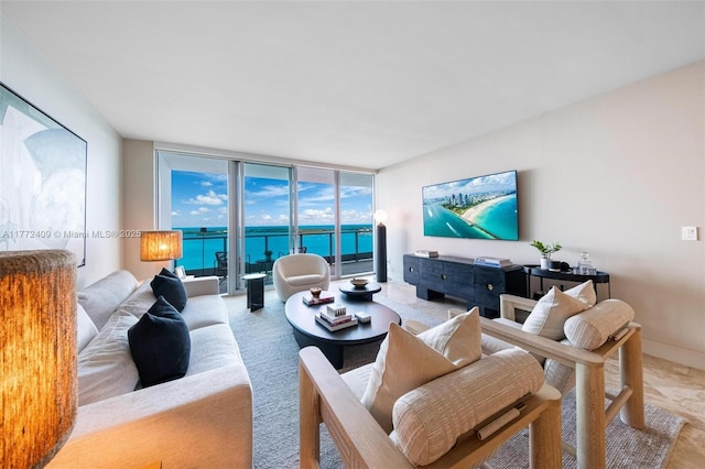 1331 Brickell Bay Dr Unit 3305, Miami, FL 33131 - living room with expansive windows