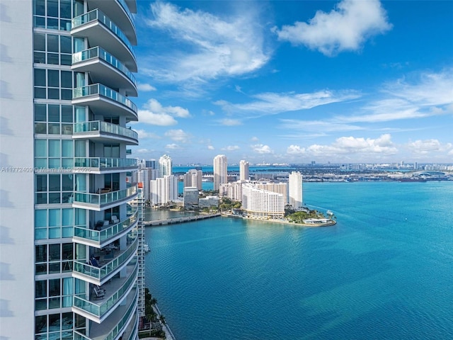 1331 Brickell Bay Dr Unit 3305, Miami, FL 33131 - water view featuring nearby urban area