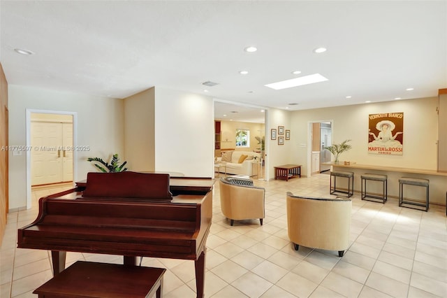 common area with visible vents