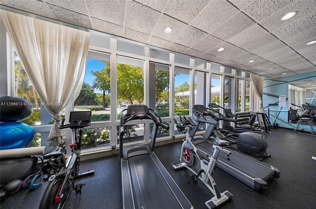 7441 Wayne Ave Unit 11F, Miami Beach, FL 33141 - view of gym